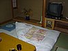 Photo 7 - futon in my ryokan.JPG